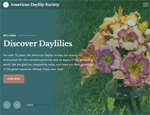 Tablet Screenshot of daylilies.org